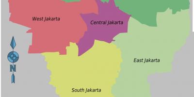 Kapitāla indonēzijas karte