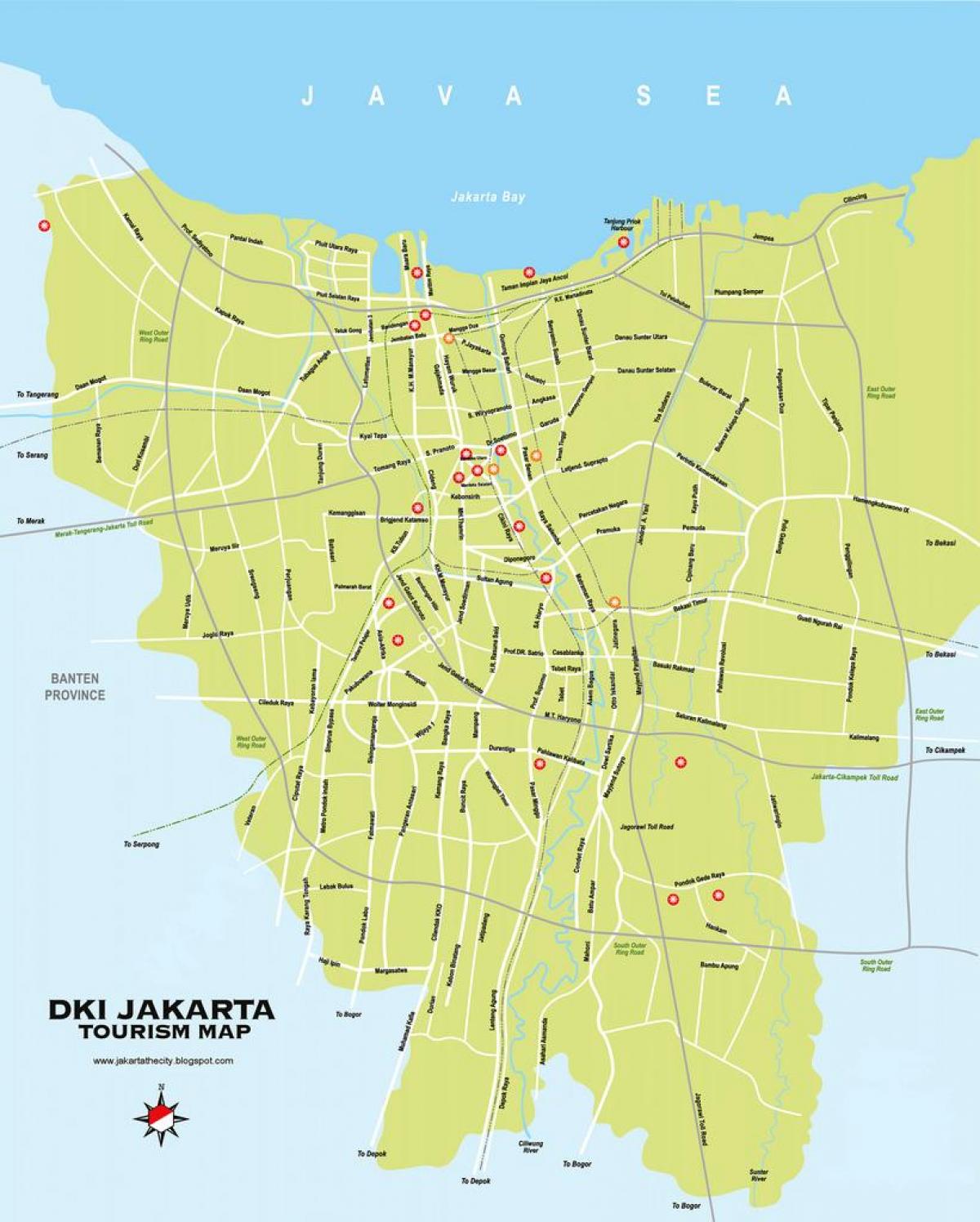 karte Jakarta harmoni