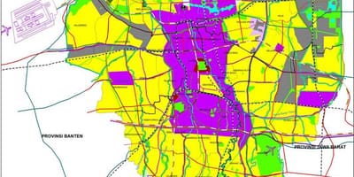 Karte Džakarta cbd
