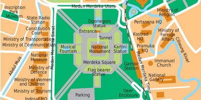 Kartes biroja Džakarta